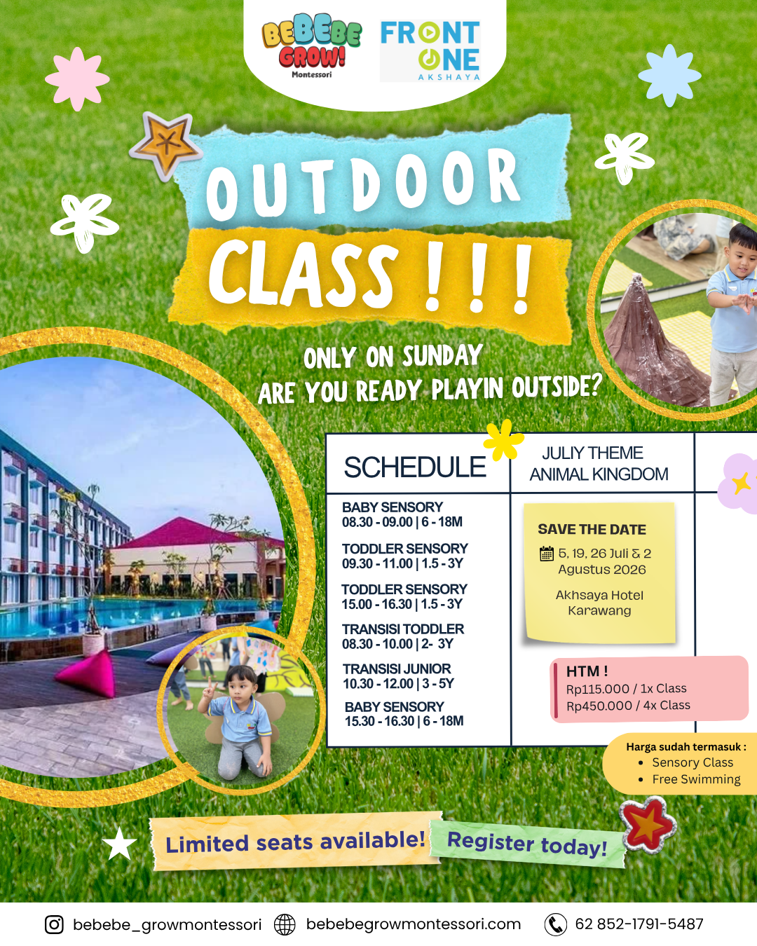 Outdoor Class at Akshaya Hotel - Weekend Class